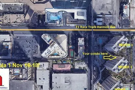 Mgm Signature-15-717 F1 Track & Strip View Balcony Las Vegas Exterior photo